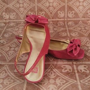 Anne Klein Iflex Slingbacks| Red | 7 1/2M |A1232